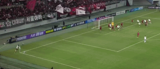 mk体育直播-半场：神户胜利船1-0首尔，图尔勒头球破门